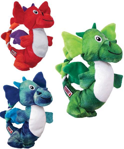 Image du produit KONG Noeuds de chiens-dragons (Jouet en peluche chien)