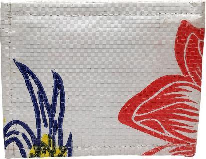 Immagine prodotto Bekos Upcycling - borsetta classica con sacchetti di riso riciclati fiore
