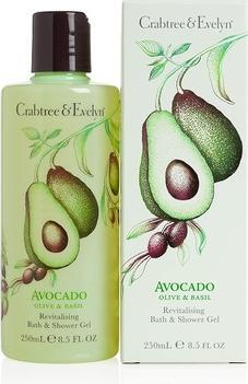 Produktbild Nuxe Crabtree & Evelyn Avocado Olive and Basil Revitalising Bath and Shower Gel 8.5 fl oz (250 ml)