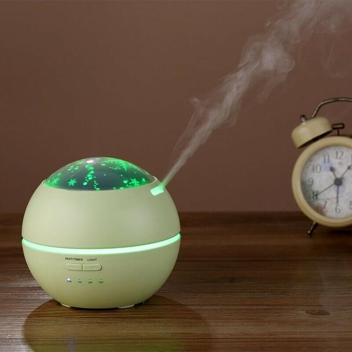 Image du produit JTI Humidificateur et veilleuse - Vert