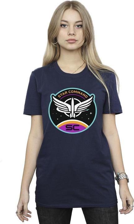 Immagine prodotto Disney Lightyear Star Command Circle Maglietta Ampia Donna (3XL)