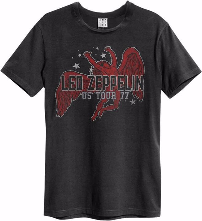 Actual product image Amplified Led Zeppelin US Tour 77 TShirt (S)