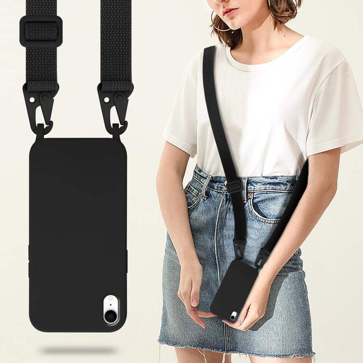 Produktbild Cadorabo TPU Cover Handy Kette Liquid (Apple iPhone XR)