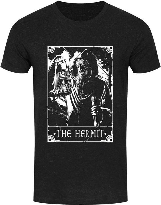 Actual product image Deadly Tarot Deadly TShirt with TarotDesign The Hermit (L)