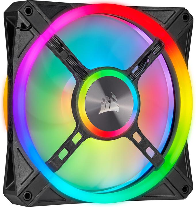 Productafbeelding Corsair iCUE QL140 RGB (140 mm, 2 x)