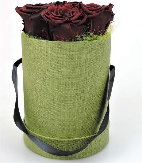 Produktbild Myflower Rosenbox deluxe (Infinity Blumen)
