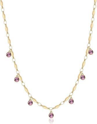Produktbild Brosway Sparkling Gold Plated Symphonia Crystal Necklace BYM142