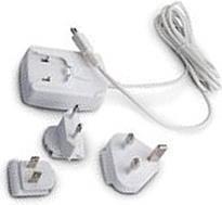 Produktbild BlackBerry Charger mit 3 Adap. ASY-07965-007, Mini USB, white, Bulk