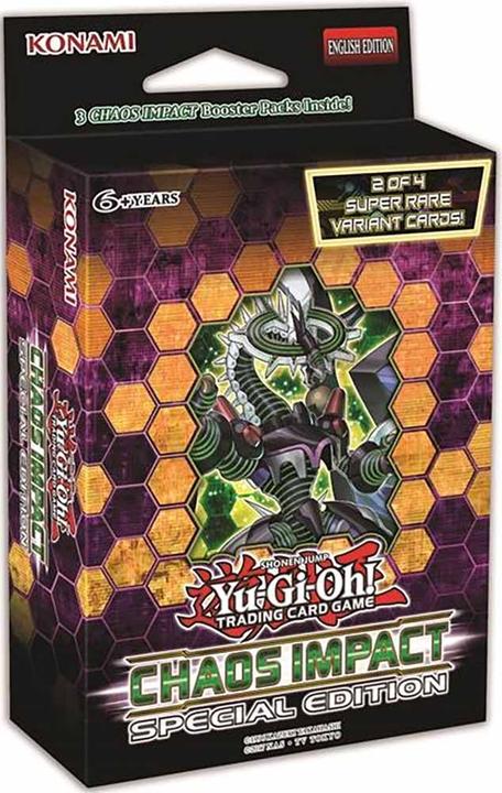 Actual product image Yu-Gi-Oh Chaos Impact Special Edition -! (English, Booster Pack)