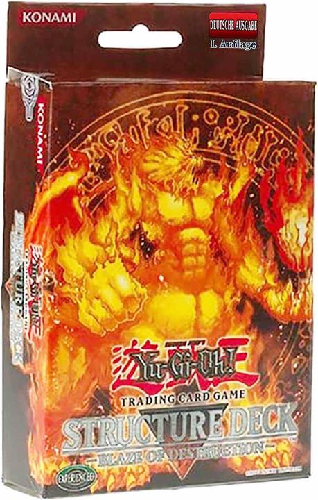 Actual product image Yu-Gi-Oh Structure Deck Fury from the Deep -! - EN (German, Deck)