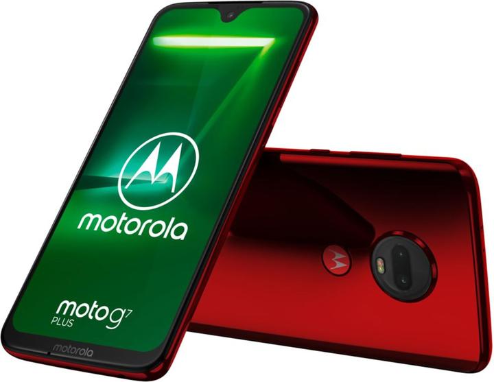 Produktbild Motorola Moto G7 Plus (64 GB, Red, 6.20", Dual SIM + SD, 16 Mpx, 4G)