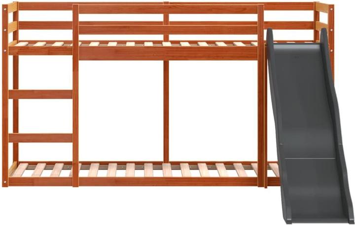 Immagine prodotto VidaXL Letto a castello con scivolo e scala 90 x 200 cm (90 x 200 cm)