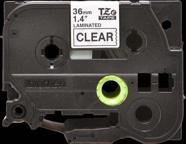 Actual product image Brother Tze-161 (3.60 cm, Black, Transparent)