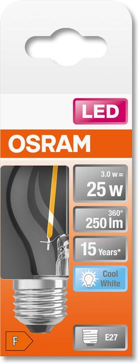 Produktbild Osram Led Retrofit Classic P (E27, 2.50 W, 250 lm, 1 x, F)