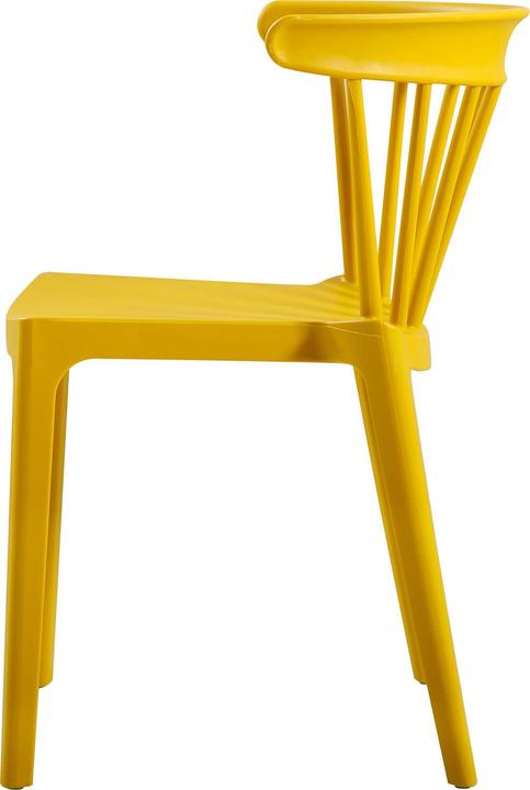 Productafbeelding Woood Plastic Stoel Bliss Leger Oker