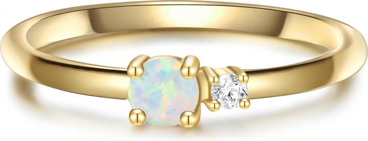 Glanzstücke München Damen Sterling Silber Zirkonia gelbgold - 31500