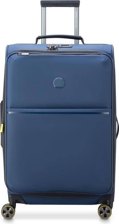 Delsey Turenne Soft 4 Rollen Trolley 68 cm mit Dehnfalte (78 l, M (50 - 90l))