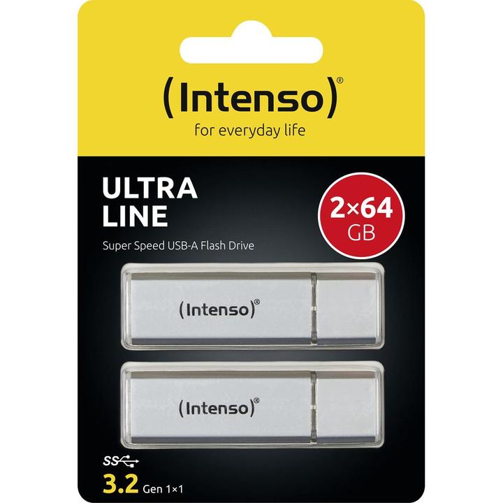 Actual product image Intenso MEMORY DRIVE FLASH USB3.2 64GB/PACK2 3531494 (64 GB, USB-A)