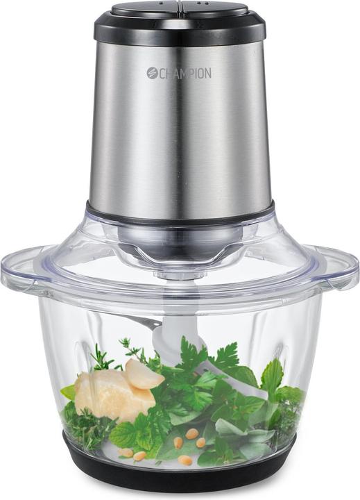 Actual product image Champion Mini chopper 1.2L 400W glass bowl MC310 stainless steel (EU plug, 400 W)