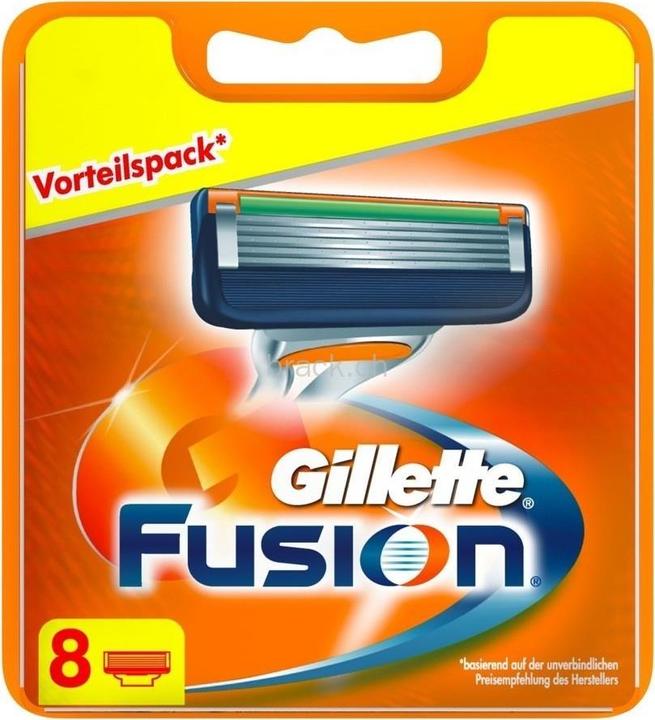 Gillette Fusion Systemklingen 8er (8 x)