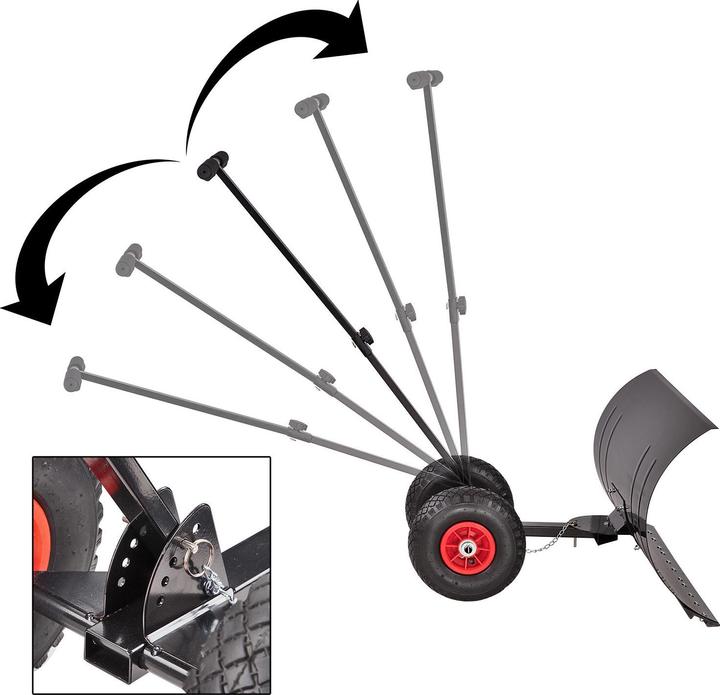 Image du produit Dema Pelle à neige avec roues Pelle à neige