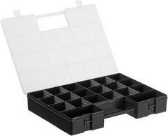 Plast team Sortimentskasten LUXOR HOBBY BOX, schwarz