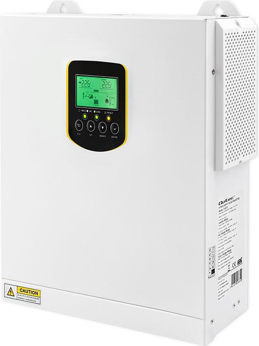 Qoltec Hybrid off-grid solar inverter 2 5 kVA | 2 5 kW | 100 A | MPPT | LCD display |