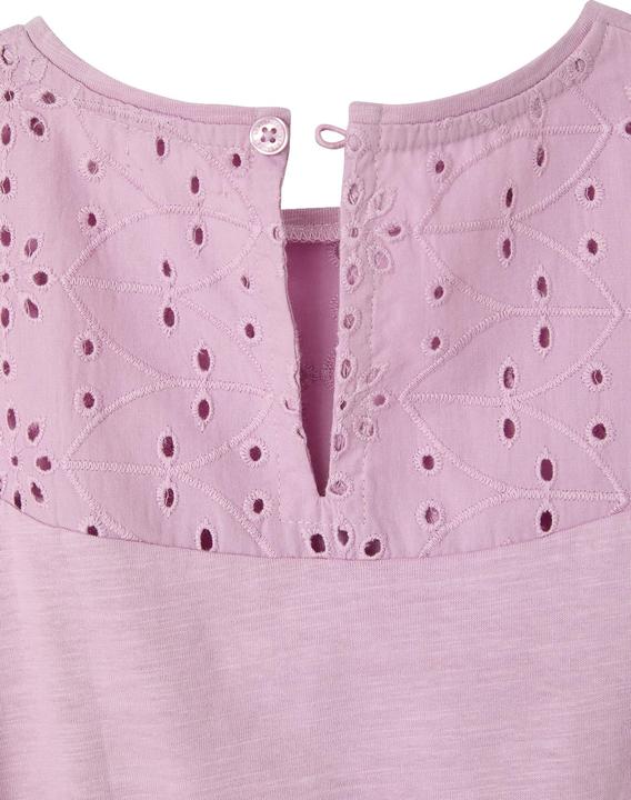 Produktbild Vertbaudet Mädchen Kleid mit Lochstickerei (146)