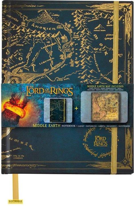 Produktbild Cinereplicas Herr der Ringe Notizbuch Map of Middle Earth