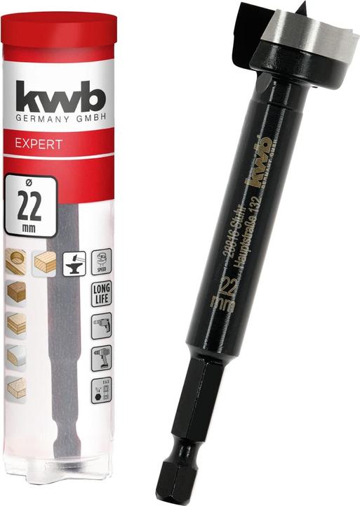 Produktbild kwb Forstnerbohrer, 706422, 22 mm (22 mm)