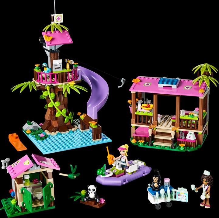 Produktbild LEGO Grosse Dschungelrettungsbasis (41038, LEGO Friends)