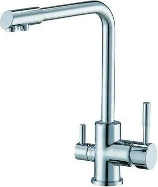 Actual product image Bluewater Kitchen Faucet Blue Water AMANDA Matt chrome colour