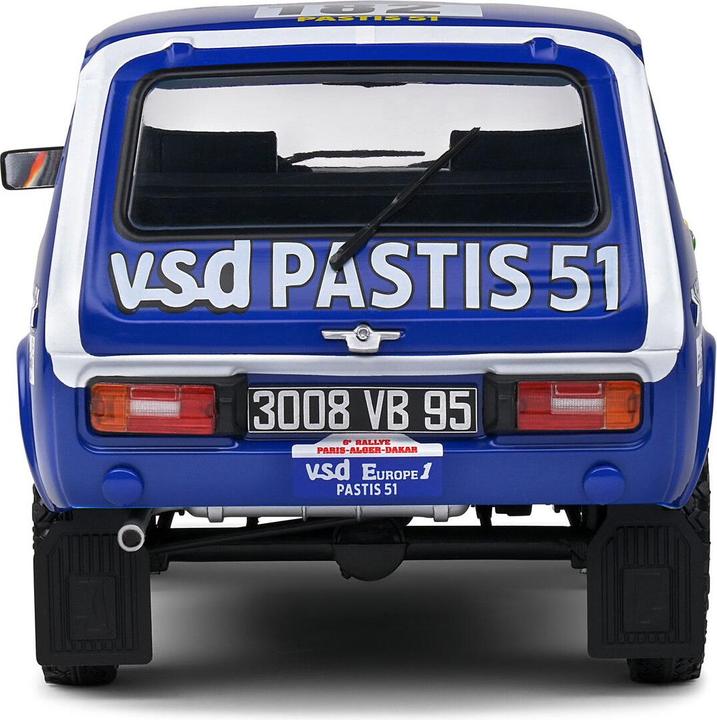 Produktbild Solido 1:18 Lada Niva Paris-Dakar #182 weiss