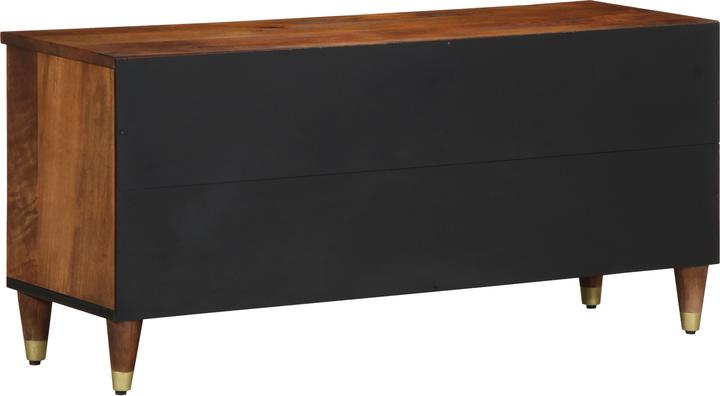 Image du produit VidaXL Meuble TV 100x33x46 cm en bois de manguier massif (100 x 33 x 46 cm)
