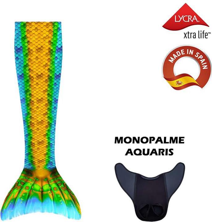 Image du produit Kuaki Mermaids Déguisement queue de sirène avec monopalme aquaris