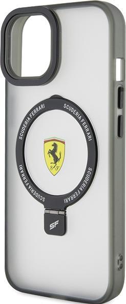 Actual product image Ferrari FEHMP15MUSCAK iPhone 15 Plus / 14 Plus 6.7" czarny/black hardcase Ring Stand 2023 Collection (Apple iPhone 15 Plus, Apple iPhone 14 Plus)