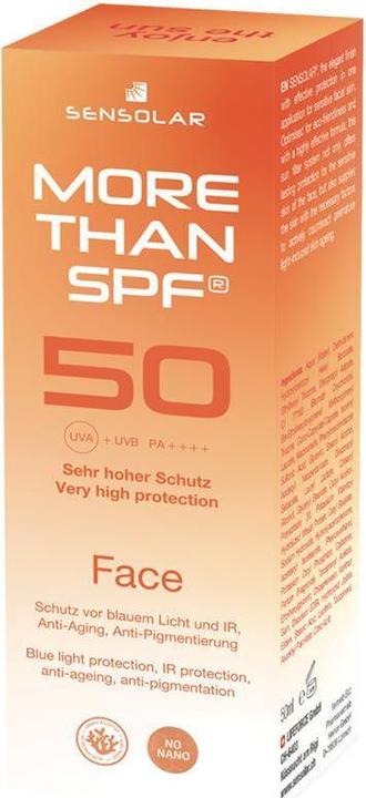 Produktbild Sensolar More Than SPF (Sonnencreme Gesicht, SPF 50, 50 ml, 91 g)