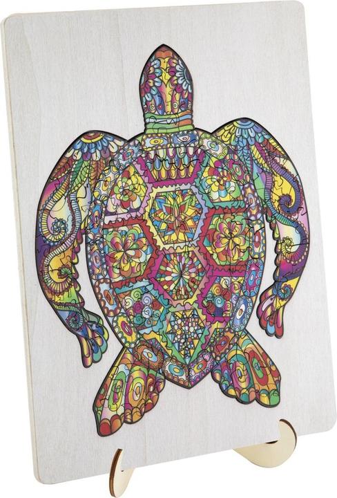 Produktbild Grafix Holzpuzzle Schildkröte 130 Teile FSC (130 Teile)