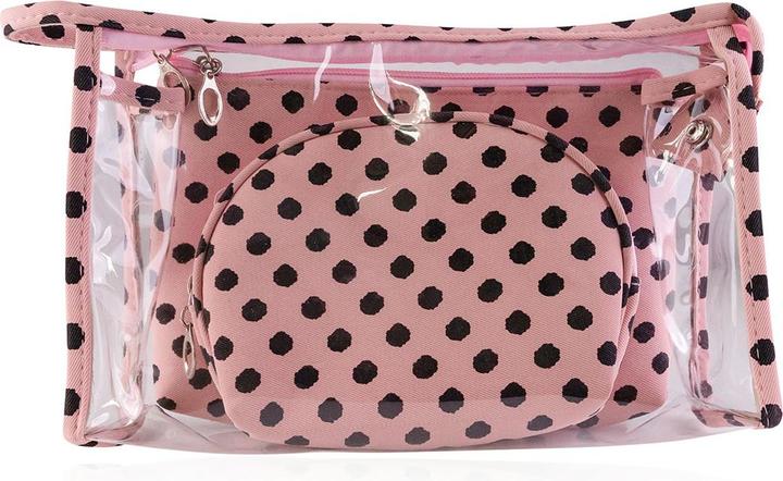 Image du produit Accentra Trousse de toilette avec imprimé polka