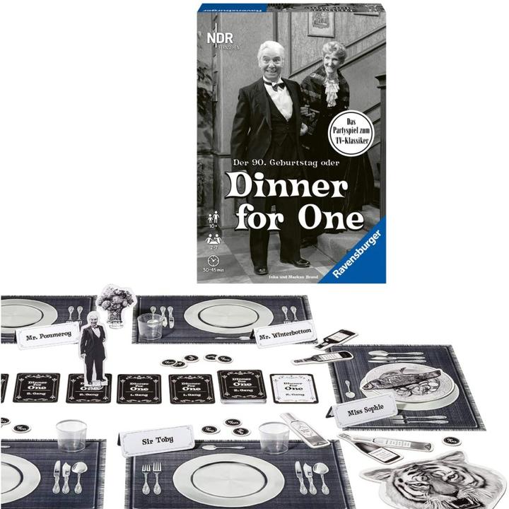 Actual product image Ravensburger Dinner for One (German)