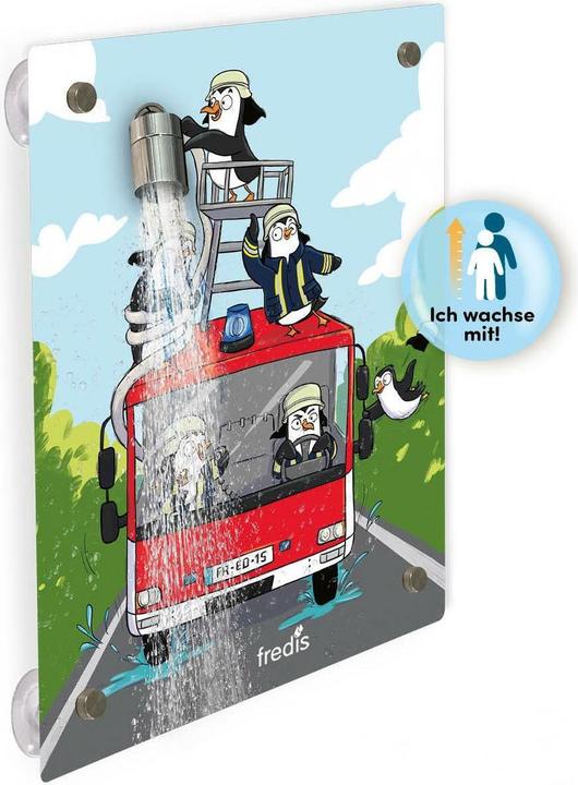 Actual product image Fredis children's shower fire brigade 40 x 30 cm, connection dimensions: Without, design