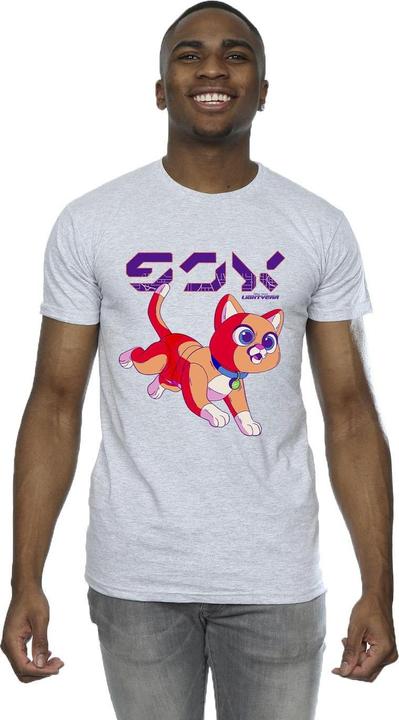 Actual product image Disney Mens Lightyear Sox Digital Cute T-Shirt (XXL)