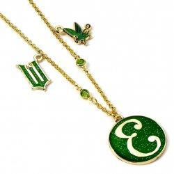 Produktbild Carat WICKED Elphaba 'E' Icon Green & Gold Necklace with Charm Embellishments