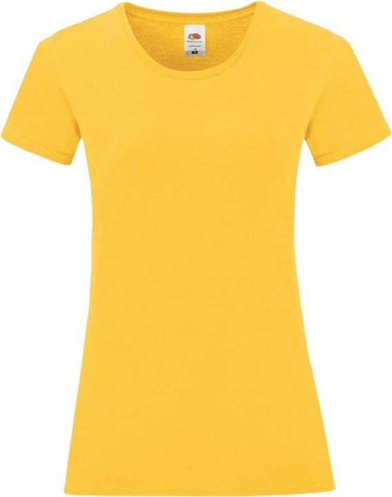 Actual product image Fruit of the Loom Girls Iconic TShirt (164, 170)
