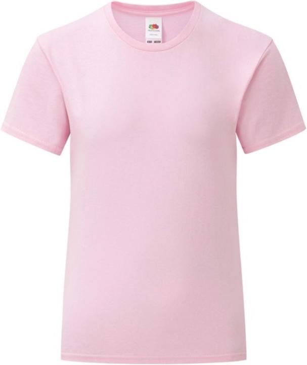 Actual product image Fruit of the Loom Girls Iconic Tshirt (104)