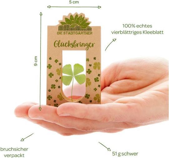 Image du produit Die Stadtgärtner Porte-bonheur (9 x 5 x 2 cm)