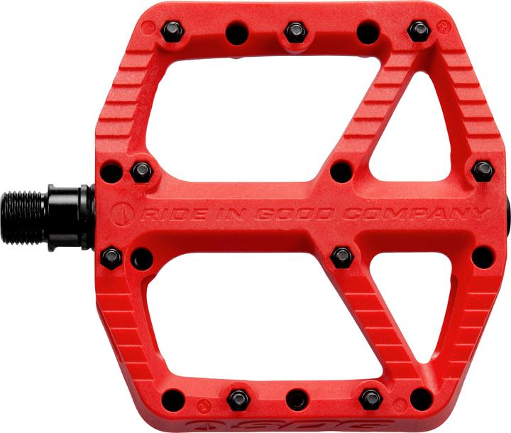 Actual product image Sdg Comp platform pedal, red