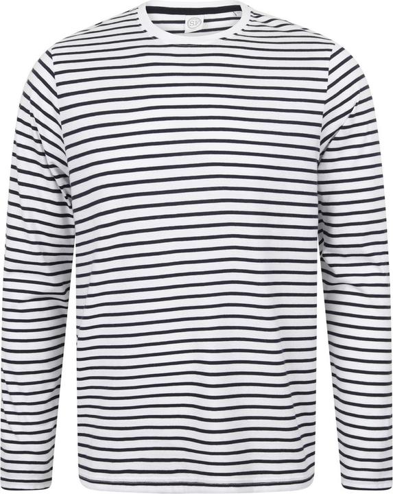 Immagine prodotto Skinni Fit Maglietta a righe a maniche lunghe (L)