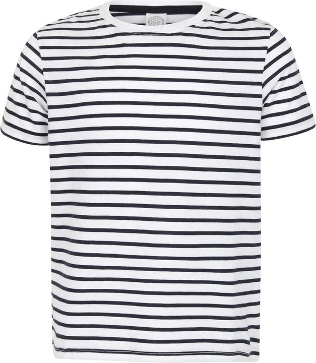 Skinni Fit Skinni Minni Streifenmuster TShirt