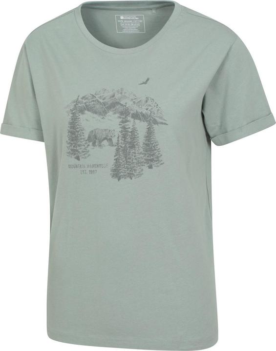 Immagine prodotto Mountain Warehouse Maglietta donna/ragazzo Forest Bear Organic Loose Fit (40 D)